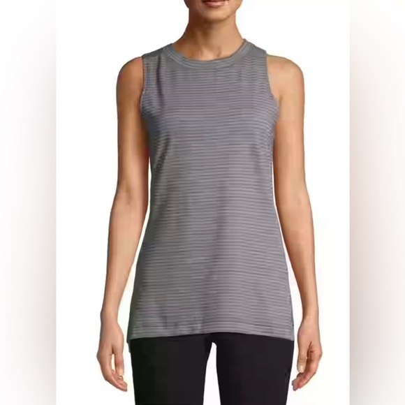 Athletic Works Tops - NWOT Athletic Works Gray Striped Tank Top